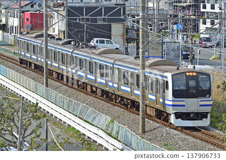 橫須賀線,久里濱 - 衣笠,JR東日本,E217系列,Y-110編組(鎌倉) 橫須賀線,久里濱 - 衣笠,JR東日本,E217系列,Y-110編組(鎌倉) 137906733