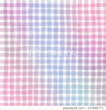 Pink Purple Gradient Plaid Gingham Madras Check Hand Drawn Background Pattern Overlay Pink Purple Gradient Plaid Gingham Madras Check Hand Drawn Background Pattern Overlay 137906771