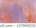 Random watercolor elements (purple, brown) 137909258