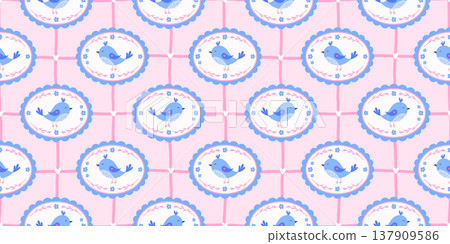 Patchwork cute floral with bird frame seamless and flower kawaii pattern. Spring color pastel with love checkerboard bg and texture blanket holiday. Vintage cover patchwork with ribbon pink bird. Patchwork cute floral with bird frame seamless and flower kawaii pattern. Spring color pastel with love checkerboard bg and texture blanket holiday. Vintage cover patchwork with ribbon pink bird. 137909586
