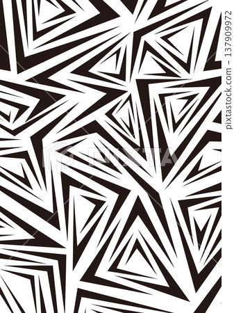 Geometric zebra pattern material: dark colors Geometric zebra pattern material: dark colors 137909972