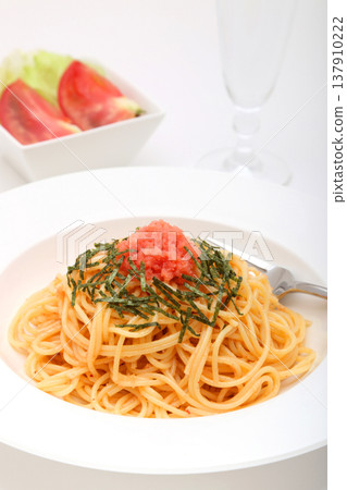 Mentaiko pasta that looks delicious Mentaiko pasta that looks delicious 137910222