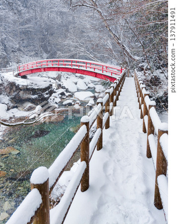 湯森谷(冬季):紅葉橋 湯森谷(冬季):紅葉橋 137911491