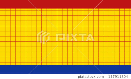 Colorful Grid Pattern with Primary Colors, Toy Style Retro Background Colorful Grid Pattern with Primary Colors, Toy Style Retro Background 137911804