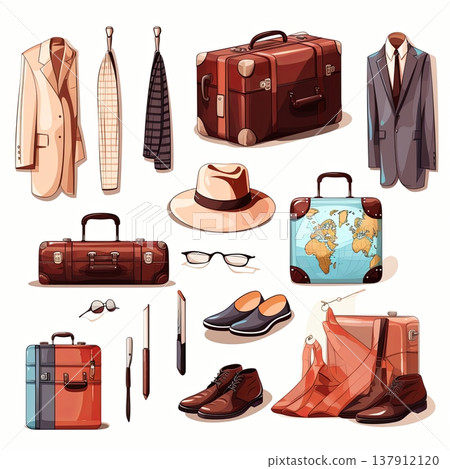 Timeless Travel Treasures Vintage Suitcases, Outfits, and Accessories for the Stylish Explorer 137912120