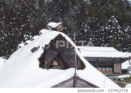 Snow scene of Kyoto Miyama Snow scene of Kyoto Miyama 137912718