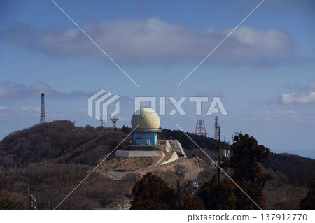 Radar dome on the summit of Mt. Seburi Radar dome on the summit of Mt. Seburi 137912770
