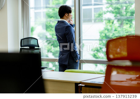 支持窗口的商人 137913239