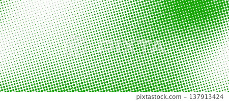 Green color halftone grain texture. Faded dot gradient pattern background. Grunge pixel cartoon overlay backdrop. Anime or manga wavy noise cover. Vector rasterized comic pop art gradation wallpaper Green color halftone grain texture. Faded dot gradient pattern background. Grunge pixel cartoon overlay backdrop. Anime or manga wavy noise cover. Vector rasterized comic pop art gradation wallpaper 137913424
