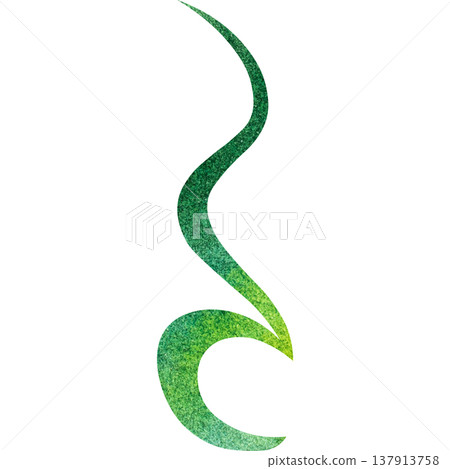 美麗的水彩圖案季度休息圖示圖像插圖 137913758