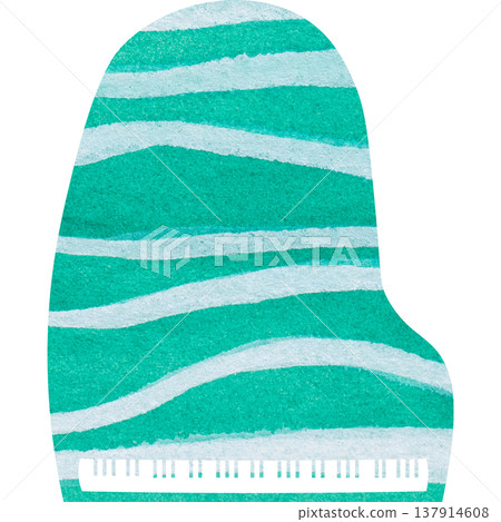 Beautiful watercolor pattern grand piano icon image illustration Beautiful watercolor pattern grand piano icon image illustration 137914608