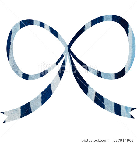 Beautiful watercolor ribbon icon image illustration Beautiful watercolor ribbon icon image illustration 137914905