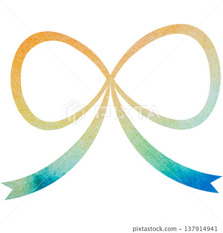 Beautiful watercolor ribbon icon image illustration Beautiful watercolor ribbon icon image illustration 137914941