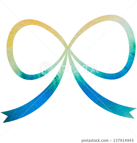 Beautiful watercolor ribbon icon image illustration Beautiful watercolor ribbon icon image illustration 137914943