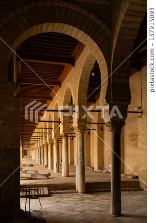 Courtyard of Great Mosque of Kairouan (Mosque of Uqba) Courtyard of Great Mosque of Kairouan (Mosque of Uqba) 137915093