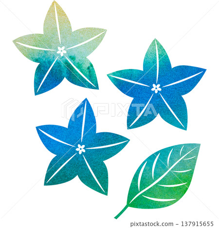 Beautiful watercolor bellflower flower icon image illustration Beautiful watercolor bellflower flower icon image illustration 137915655