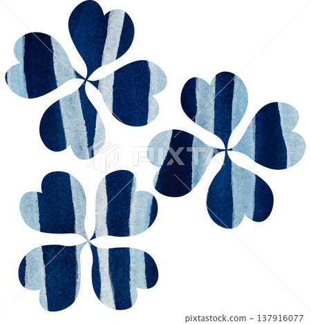 Beautiful watercolor four-leaf clover icon image illustration Beautiful watercolor four-leaf clover icon image illustration 137916077