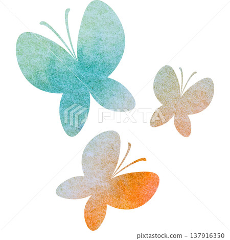 Beautiful watercolor butterfly icon image illustration Beautiful watercolor butterfly icon image illustration 137916350