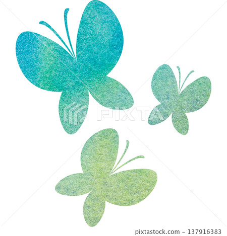 Beautiful watercolor butterfly icon image illustration Beautiful watercolor butterfly icon image illustration 137916383