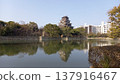 Hiroshima Castle: Main tower and moat (northeast side) 137916467