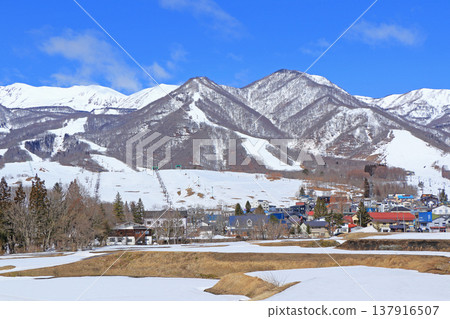 早春的栂池高原滑雪場 早春的栂池高原滑雪場 137916507