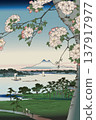 Utagawa Hiroshige / Suida River Suijin no Mori Masaki 137917977