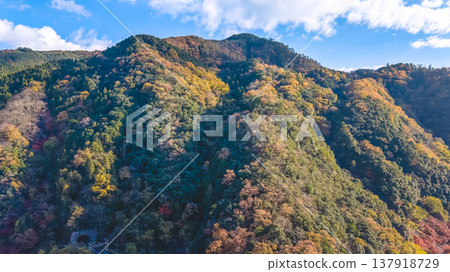 NOV 28 2025 Hozukyo Torokko Station Scenic Railway In Kyoto NOV 28 2025 Hozukyo Torokko Station Scenic Railway In Kyoto 137918729