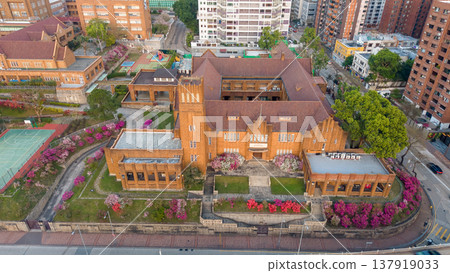 March 14 2026 KOWLOON TONG, Historic Catholic girls school campus architecture March 14 2026 KOWLOON TONG, Historic Catholic girls school campus architecture 137919033