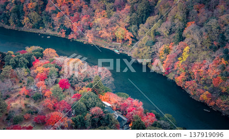 NOV 28 2025 Rankyo Gorge Dramatic River Canyon In Kyoto Japan NOV 28 2025 Rankyo Gorge Dramatic River Canyon In Kyoto Japan 137919096