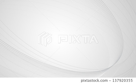 Abstract flow white curve lights overlap on gray gradient background. Vector illustration Abstract flow white curve lights overlap on gray gradient background. Vector illustration 137920355