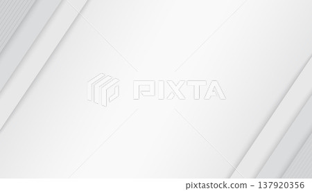Abstract white copyspace background decorative with shadow gray lines, Vector illustration Abstract white copyspace background decorative with shadow gray lines, Vector illustration 137920356