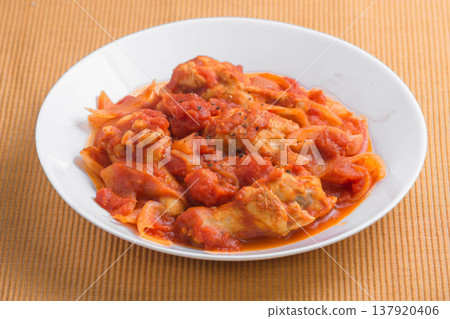 番茄燉雞翅 137920406