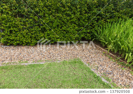 Splash Strips are the narrow band of gravel installed in between lawn and wall of house. Splash Strips are the narrow band of gravel installed in between lawn and wall of house. 137920508