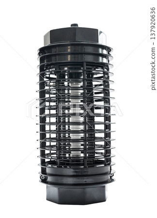 Electric insect trap on white isolated background Electric insect trap on white isolated background 137920636