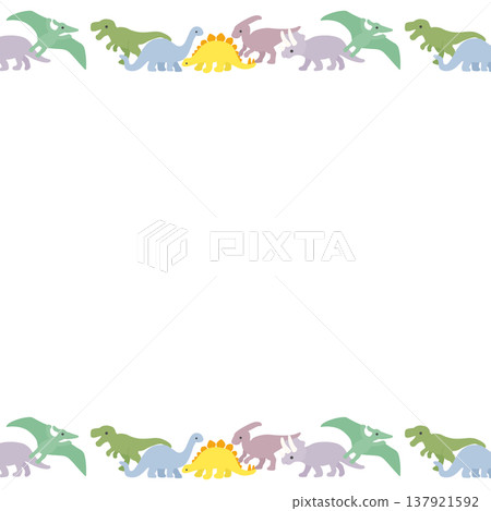 Dinosaur Frame 137921592