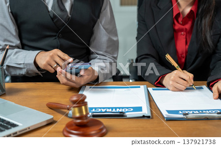 legal and corporate consultation concept focusing on law, advice, and business agreements. legal and corporate consultation concept focusing on law, advice, and business agreements. 137921738