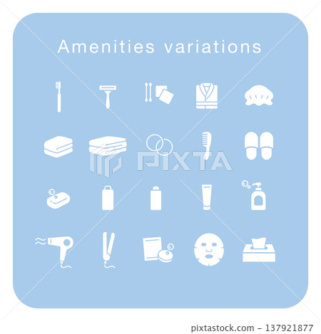 Amenity Icon_White Silhouette Amenity Icon_White Silhouette 137921877