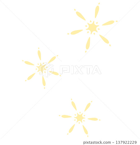 A simple, pale yellow light. A simple, pale yellow light. 137922229