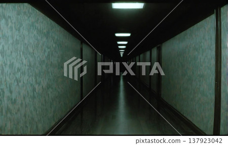 Horror hallway background material Horror hallway background material 137923042