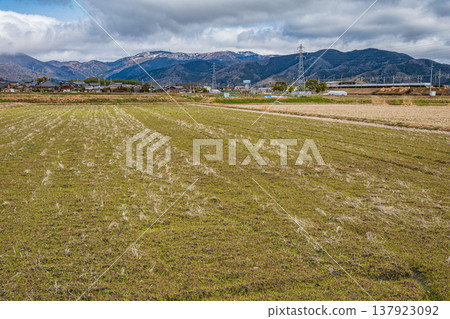 Rural scenery of Makino Town, Takashima City, Shiga Prefecture Rural scenery of Makino Town, Takashima City, Shiga Prefecture 137923092