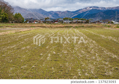 Rural scenery of Makino Town, Takashima City, Shiga Prefecture Rural scenery of Makino Town, Takashima City, Shiga Prefecture 137923093