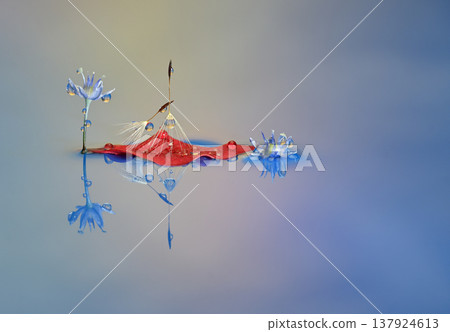 水滴照片創作照片 137924613
