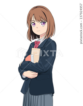 high school girl high school girl 137924957