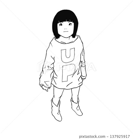 一個仰望未來的女孩（單聲道） 137925917