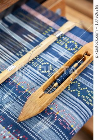 Okinawan dyed and woven textiles Okinawan dyed and woven textiles 137926268