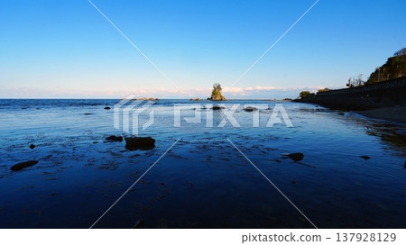 Spring rainy beach Spring rainy beach 137928129
