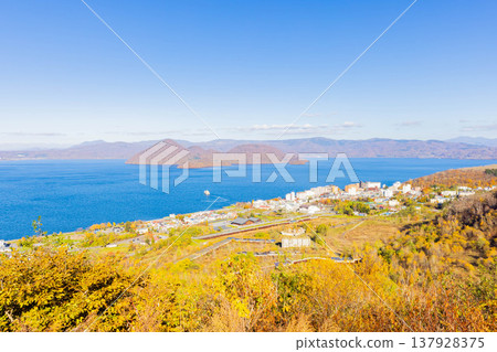 Toyako in autumn Toyako in autumn 137928375