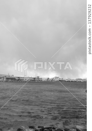 寧靜的海岸風光，展現了神戶的海濱風情。 137929232