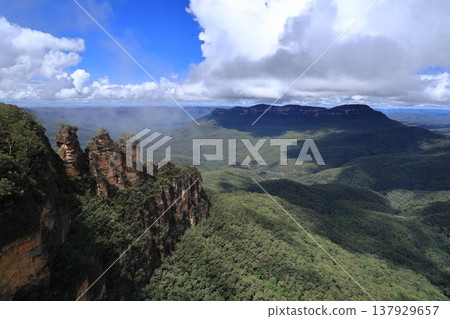 澳洲藍山壯麗景色 | 三姊妹峰與藍谷 澳洲藍山壯麗景色 | 三姊妹峰與藍谷 137929657