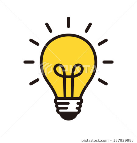 A simple lightbulb icon representing inspiration. A simple lightbulb icon representing inspiration. 137929993